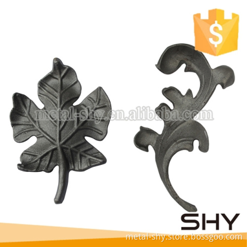 Decorative Cast Steel or Cast Iron Ornaments for Gate